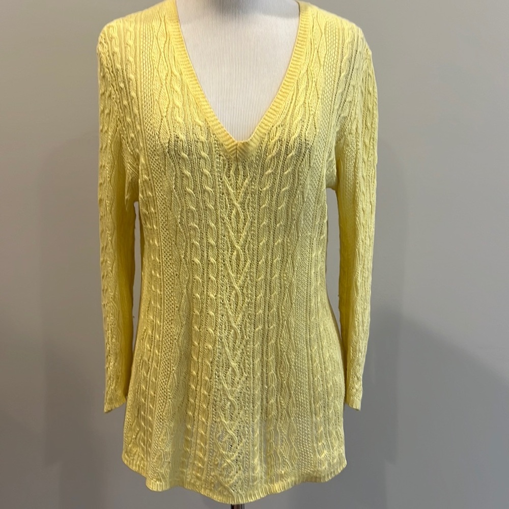 Ralph Lauren Linen Sweater Size Medium